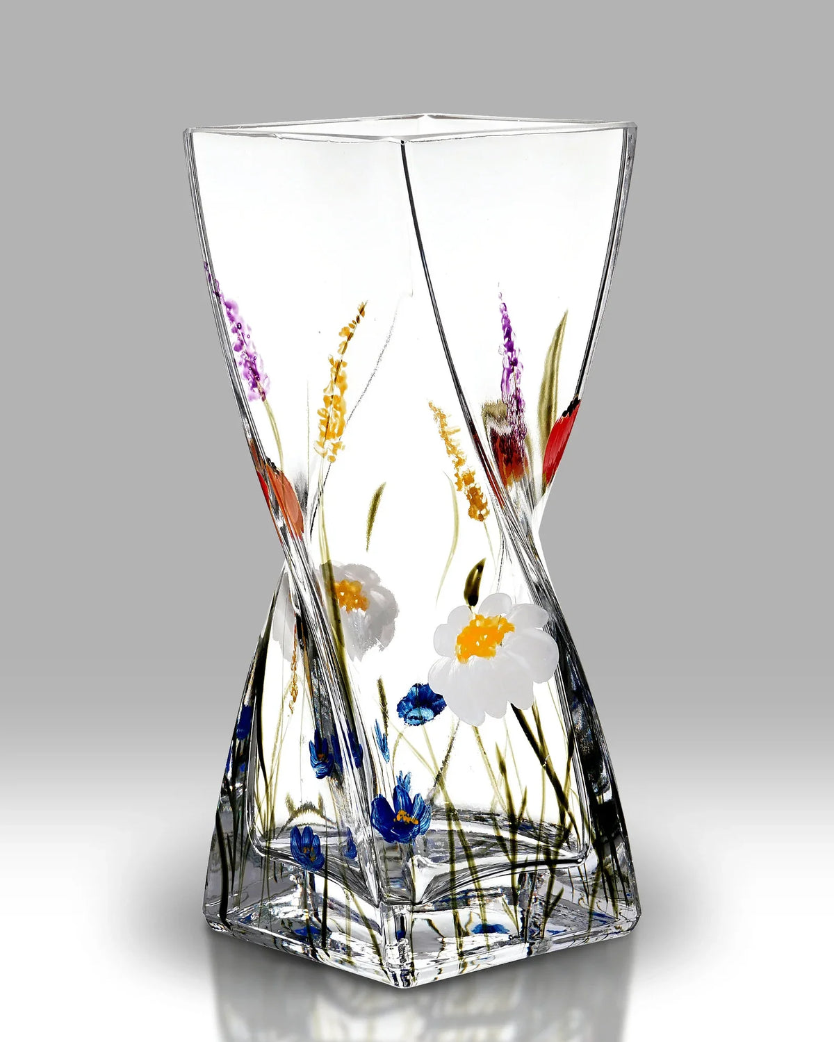 Meadow Collection - 25cm Twist Vase by LUCID.SKY LTD